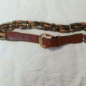 Beaded Women's Small Belt